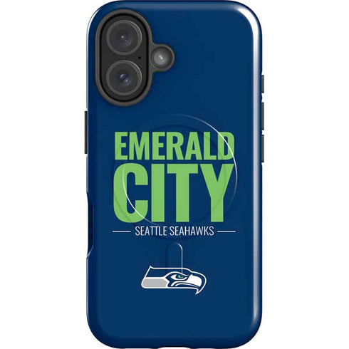 NFL Seattle Seahawks Team Motto iPhone 16 Plus Magsafe Impact Case